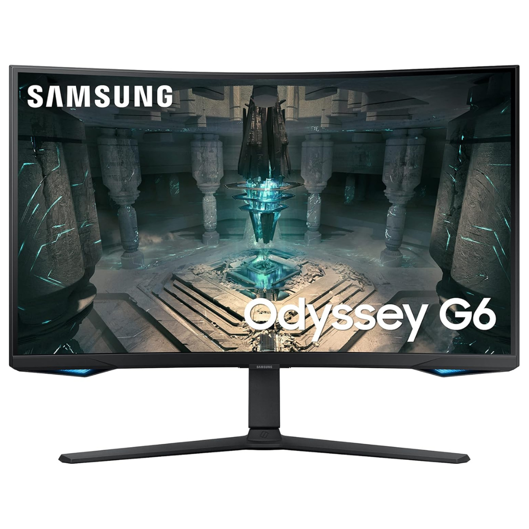 Samsung Odyssey G6 32" Curved WQHD 240Hz 1ms HDR VA Freesync Gaming Monitor