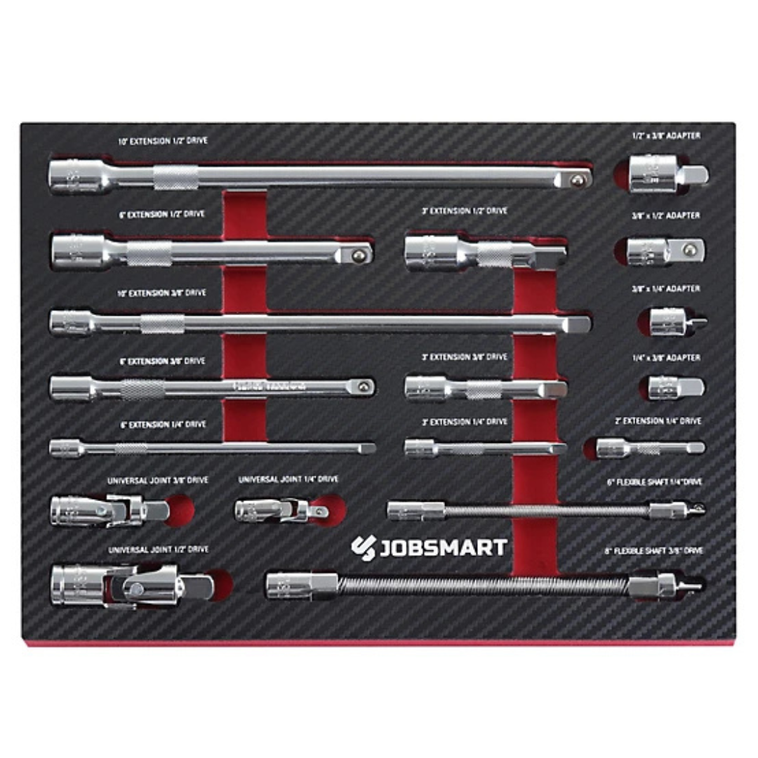 JobSmart 18-Piece Socket Accessory Set