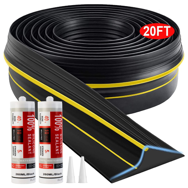 20-Ft Universal Garage Door Threshold Seal Strip