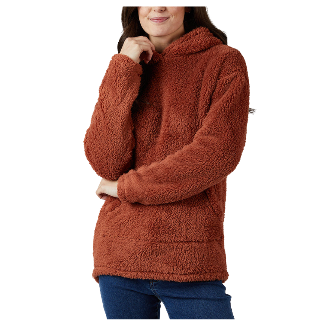 32 Degrees Women's Soft Sherpa Pullover Hoodie