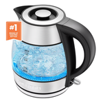 1.2L Chefman Rapid Boil Electric Tea Kettle With Removable Lid