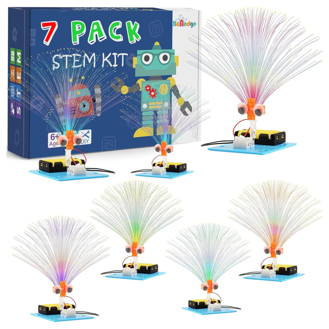 7-Pack Bulk Science Projects Crafts Activity STEM Kit