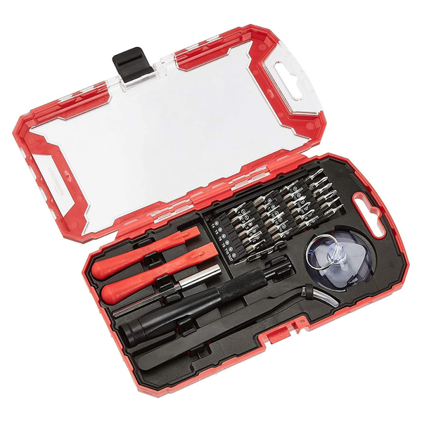 32-Piece AmazonBasics Electronics Repair Screwdriver Set