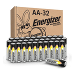 32-Count Energizer AA Alkaline Batteries