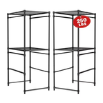 2-Pack WORKPRO 5-Tier 27-Gallon Bin Storage Rack