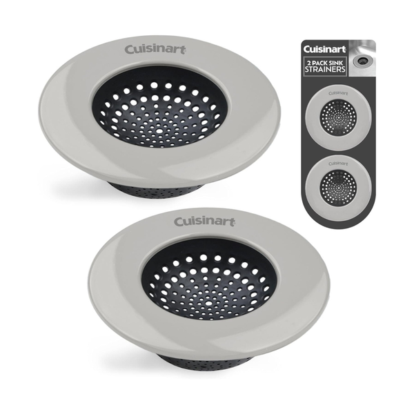 2-Pack Cuisinart Kitchen Sink Drain Strainer & Food Catcher (Various)