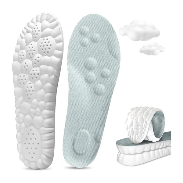 Unisex Memory Foam Insoles With Arch Support (One Pair)