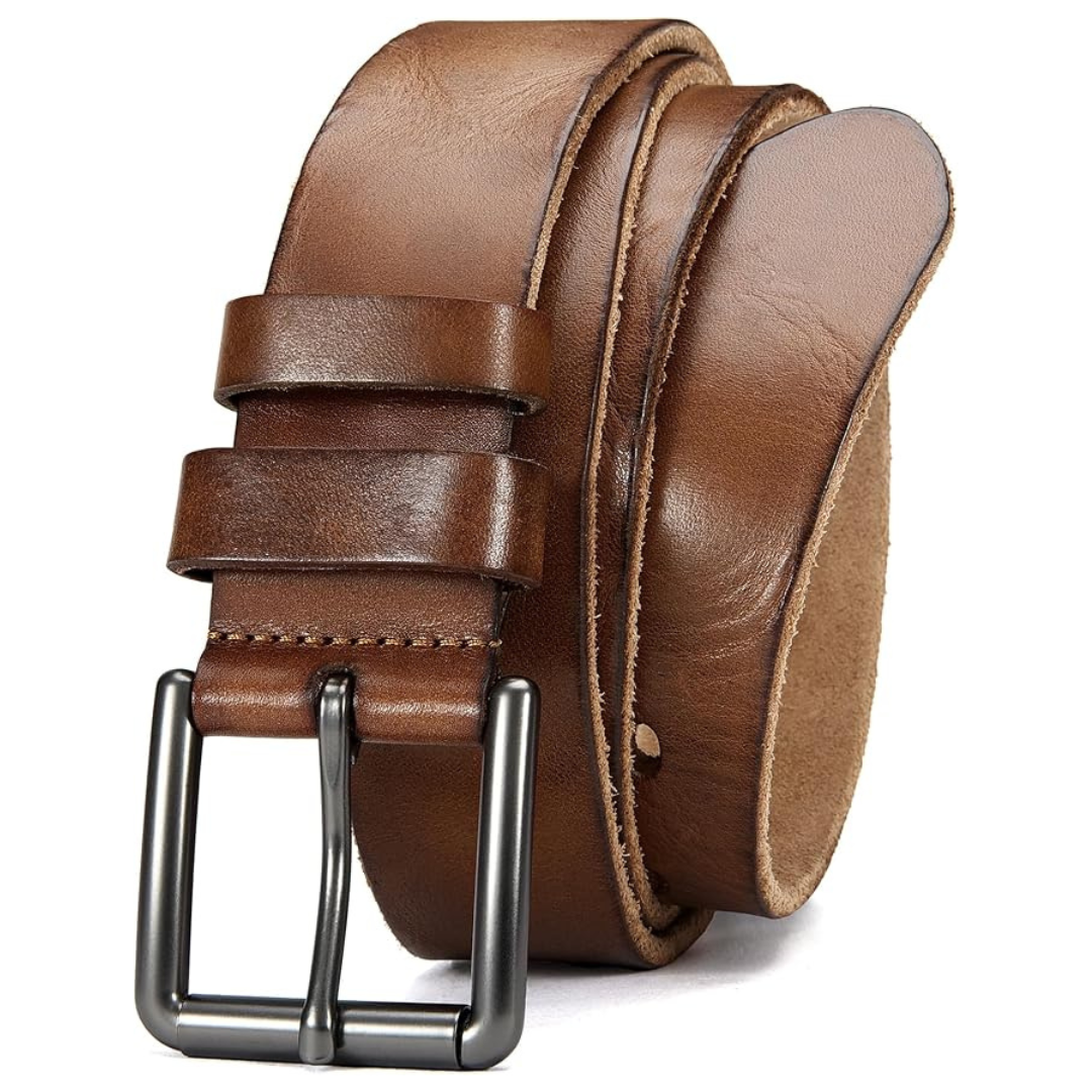 Men's Full Grain Genuine Leather Belt