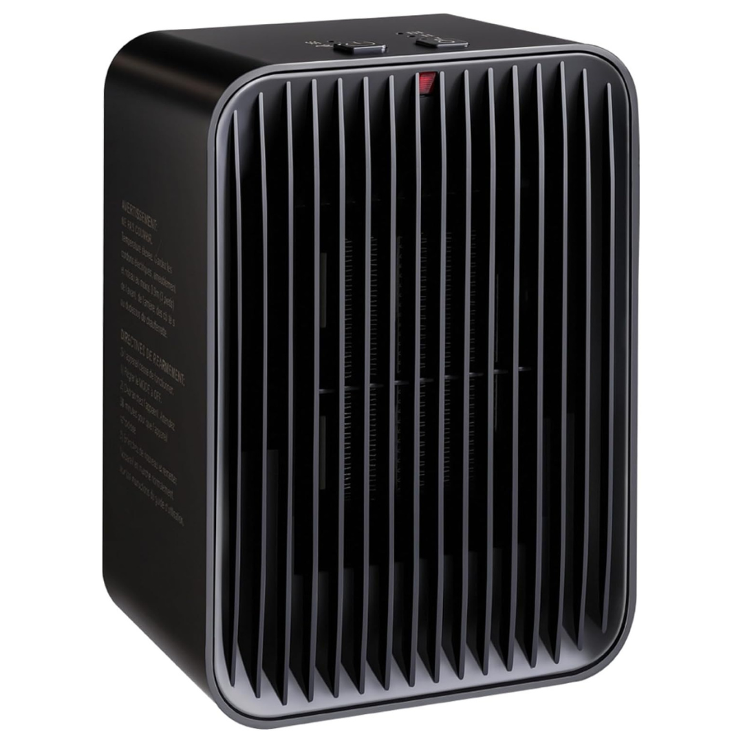 Amazon Basics Electric 520 Watt Space Heater With Temperature Control