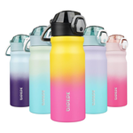 18oz Stainless Steel Insulated Water Bottle With Straw Lid