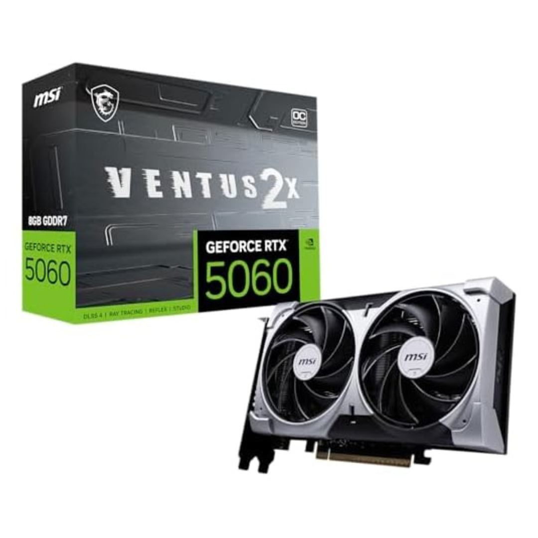 MSI GeForce RTX 5060 8G VENTUS 2X OC Graphics Card