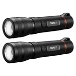 2-Pack Coast G60R 1000 Lumens Rechargeable LED Flashlight