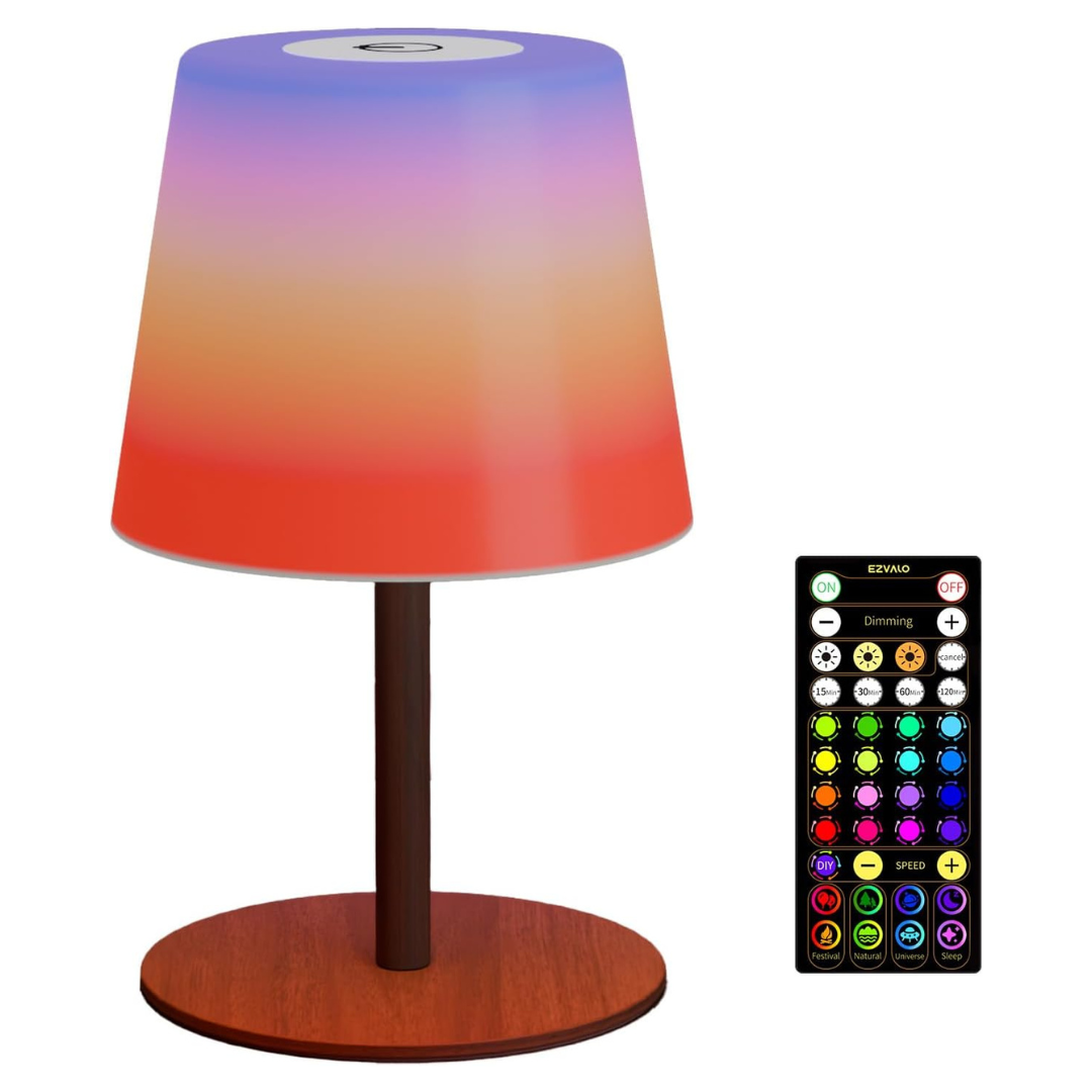 200-Lumen RGB Color Changing LED Shower Lamp With 83 Scene Modes