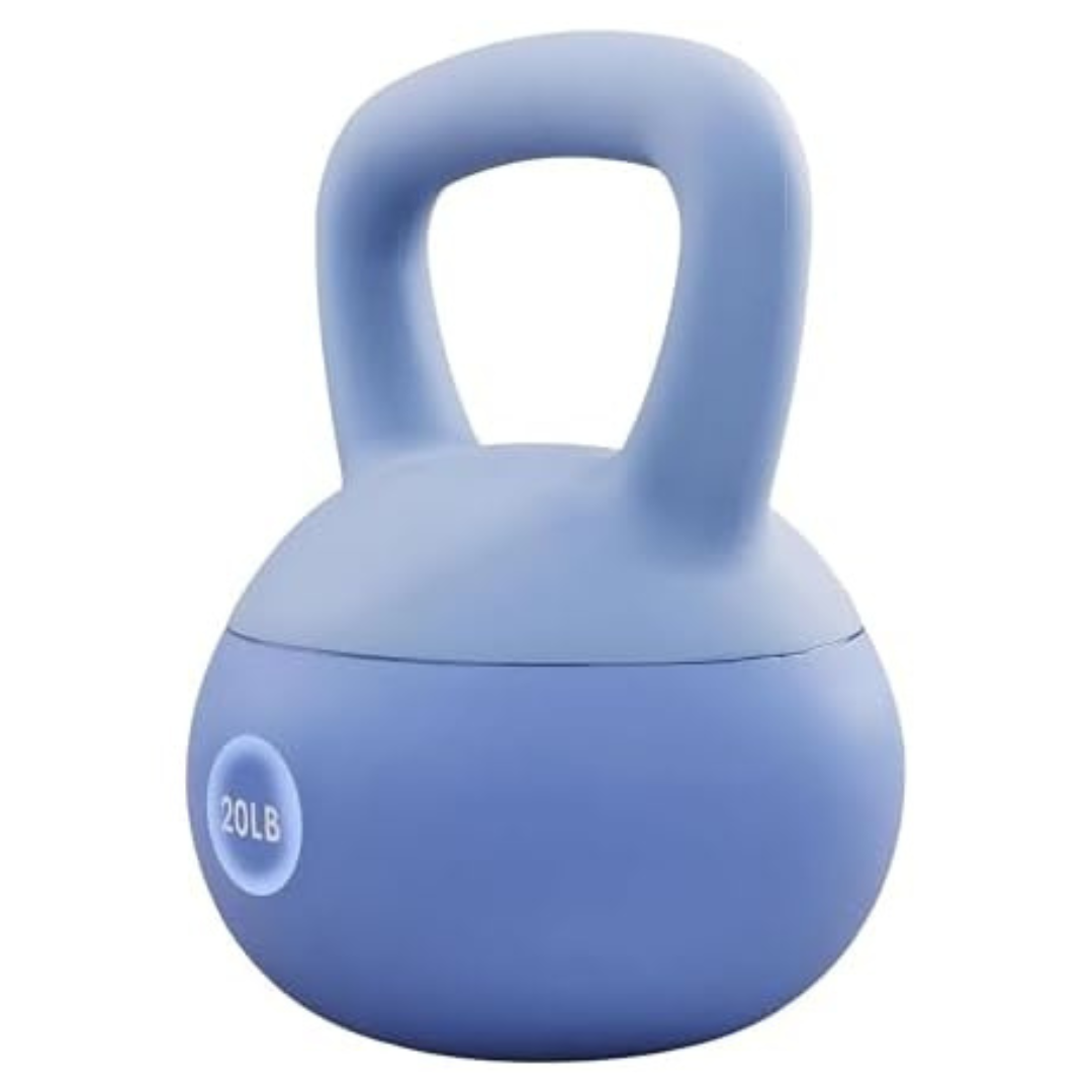 20 LB Fitvids Sea And Iron Sand Filled Soft Kettlebells For Strength Training