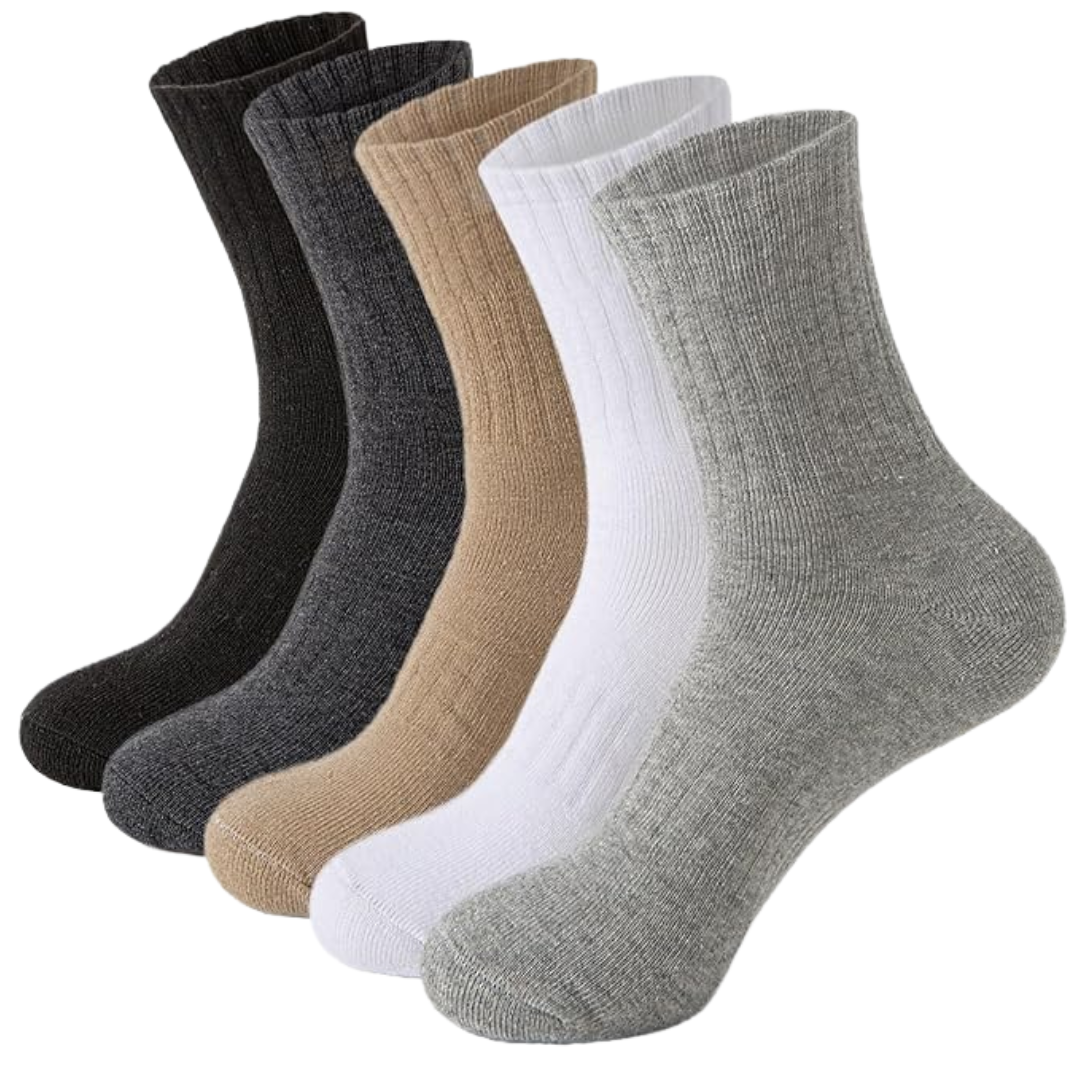 5 Pairs Warm Winter Thermal Wool Socks