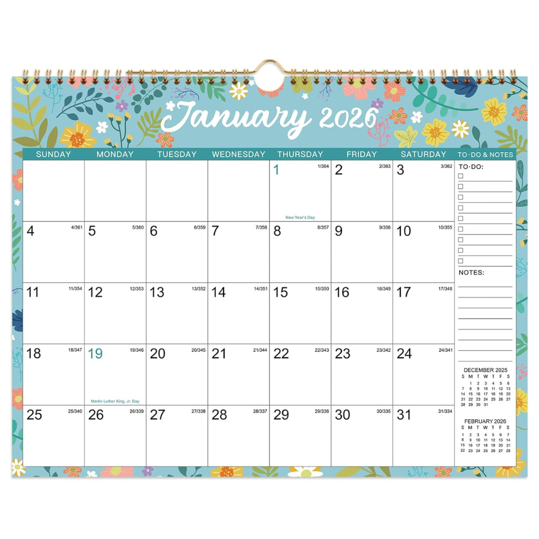 2026 Wall Calendar-14.8" x 11.4" (Various)