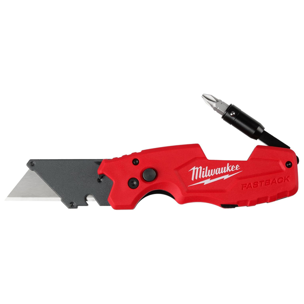 2-Pack Milwaukee Fastback 6-in-1 Folding Utility Knives