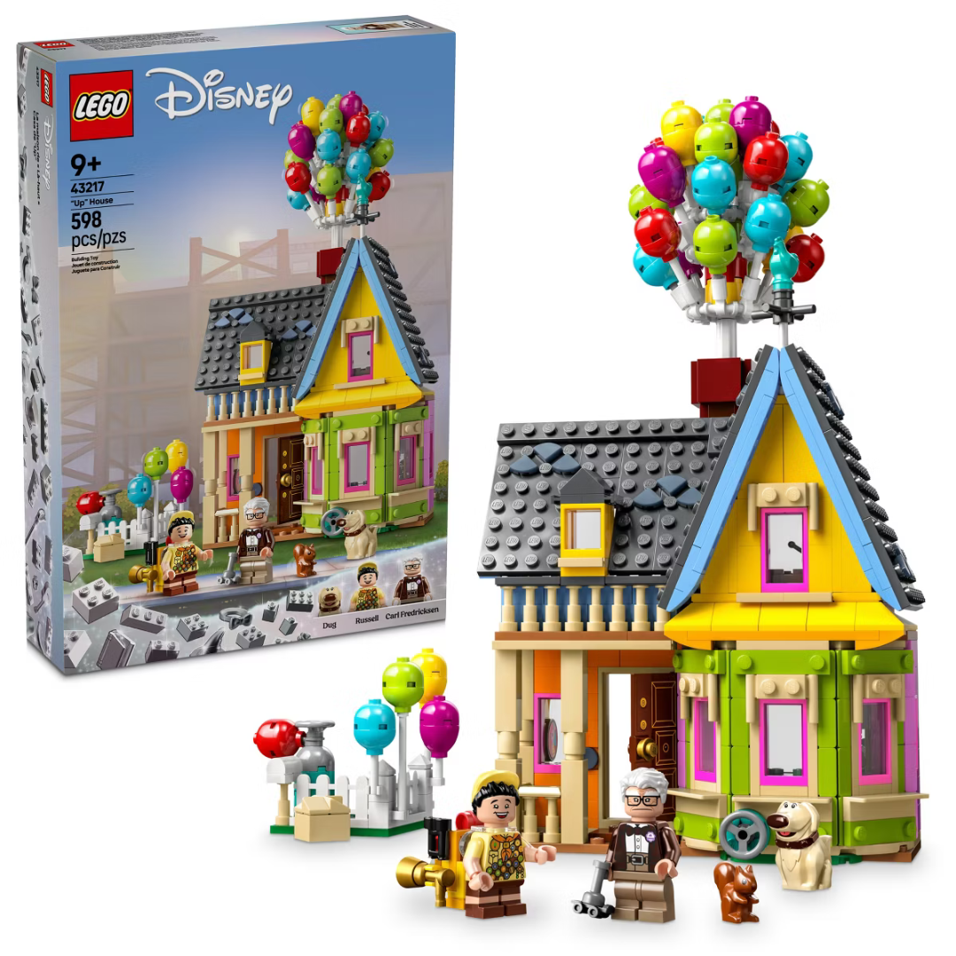 598-Piece LEGO Kids Disney & Pixar 'Up' House 43217 Building Toy Set