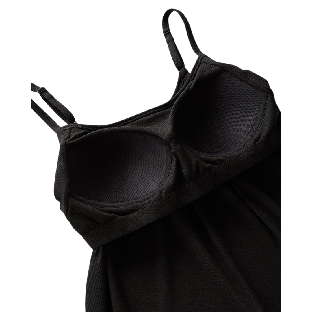 32 Degrees Women's Soft Rib Flowy Bra Cami