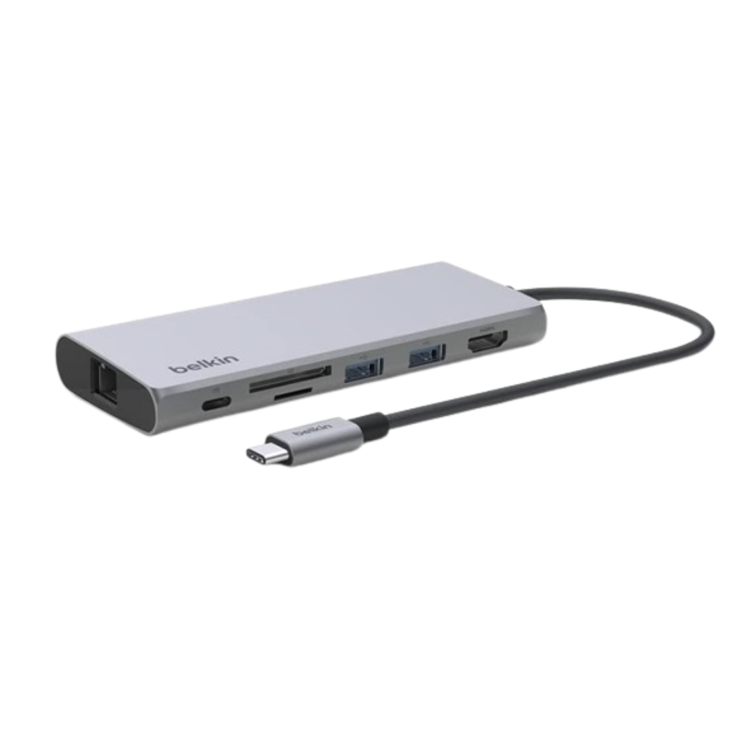Belkin 7-in-1 USB-C Hub Multiport Adapter Dongle