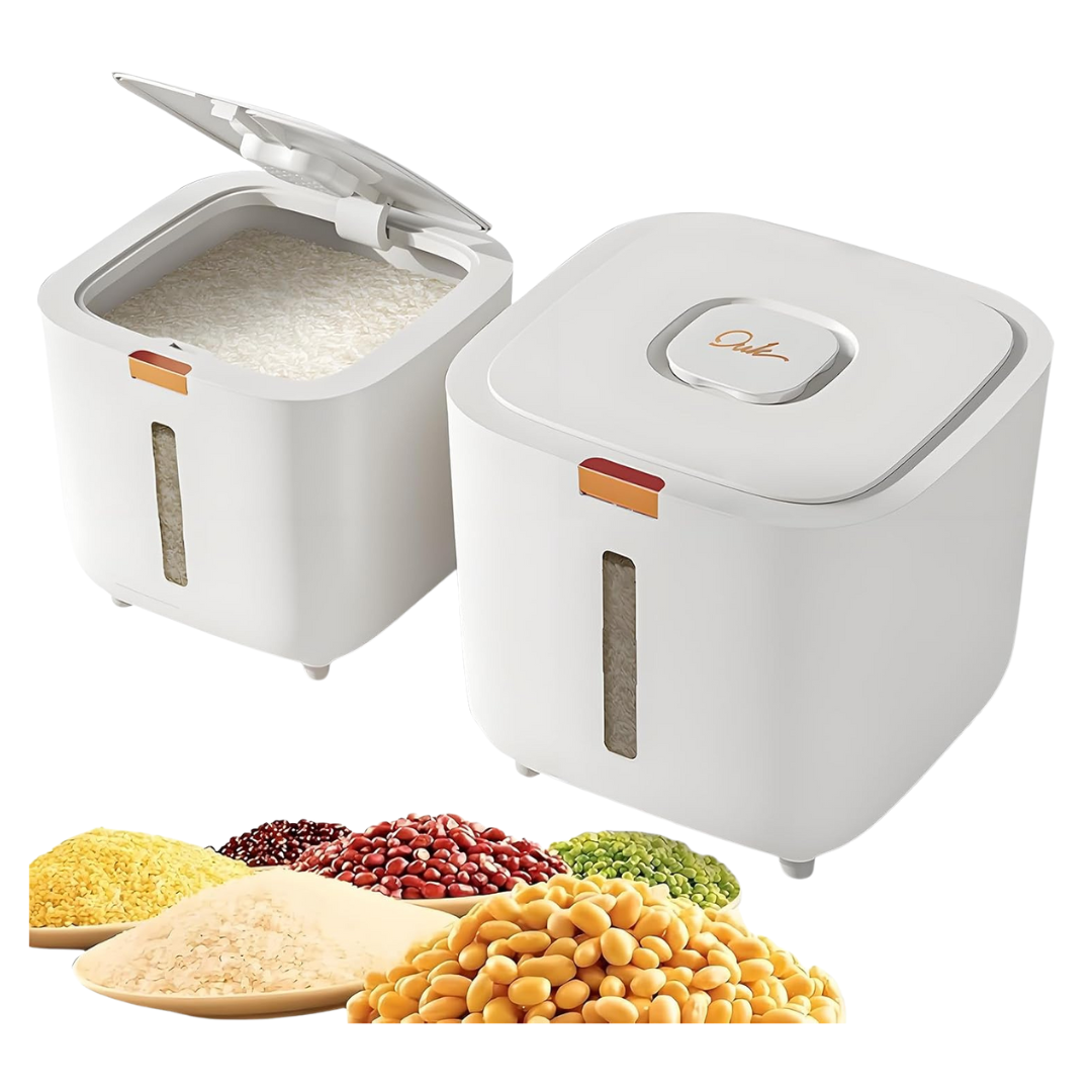 2-Pack Premium Airtight Storage Containers With Locking Lid