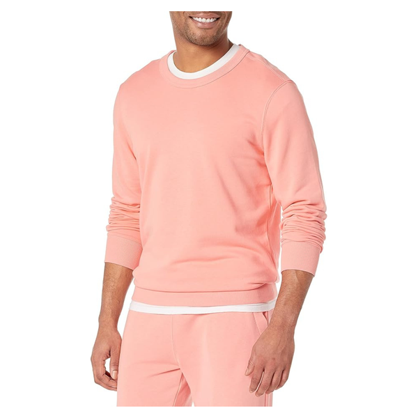 Amazon Essentials Men's French Terry Crewneck Sweatshirt