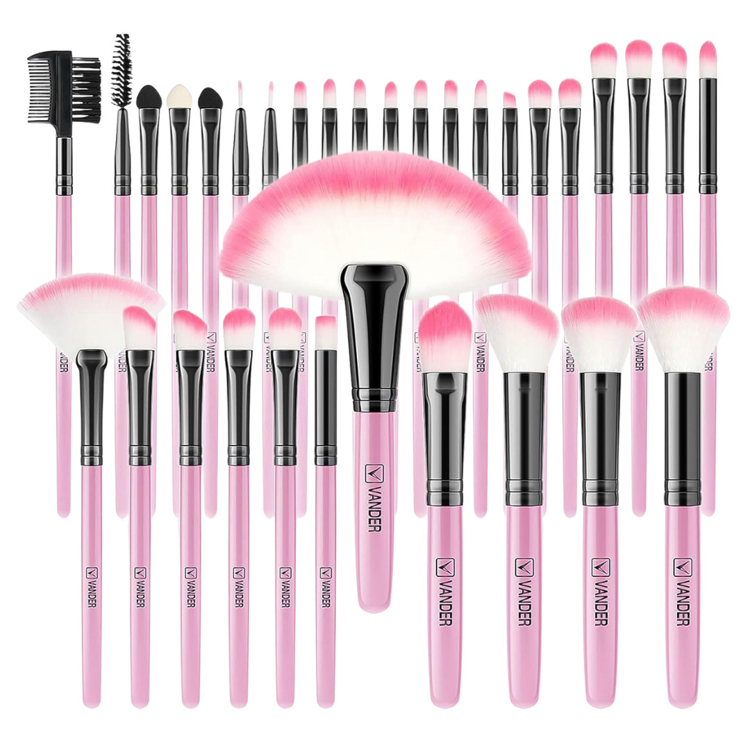 32-Piece Vander Professional Makeup Brush Set