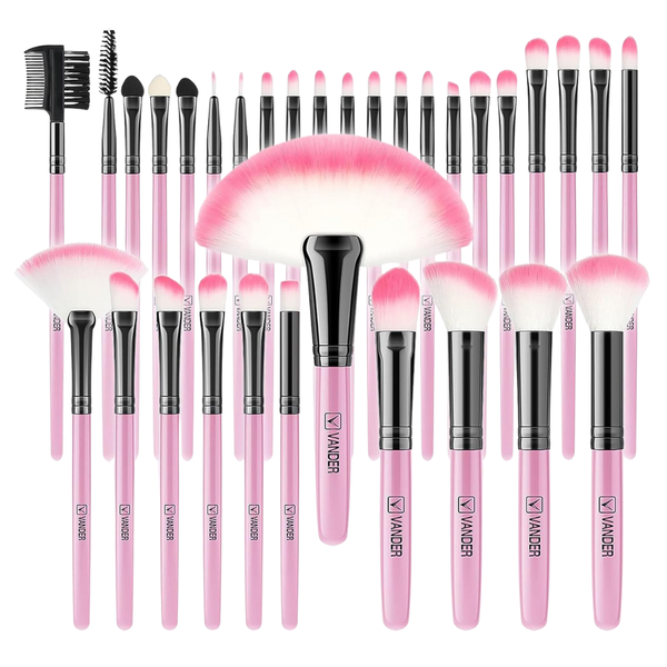 32-Piece Vander Professional Makeup Brush Set