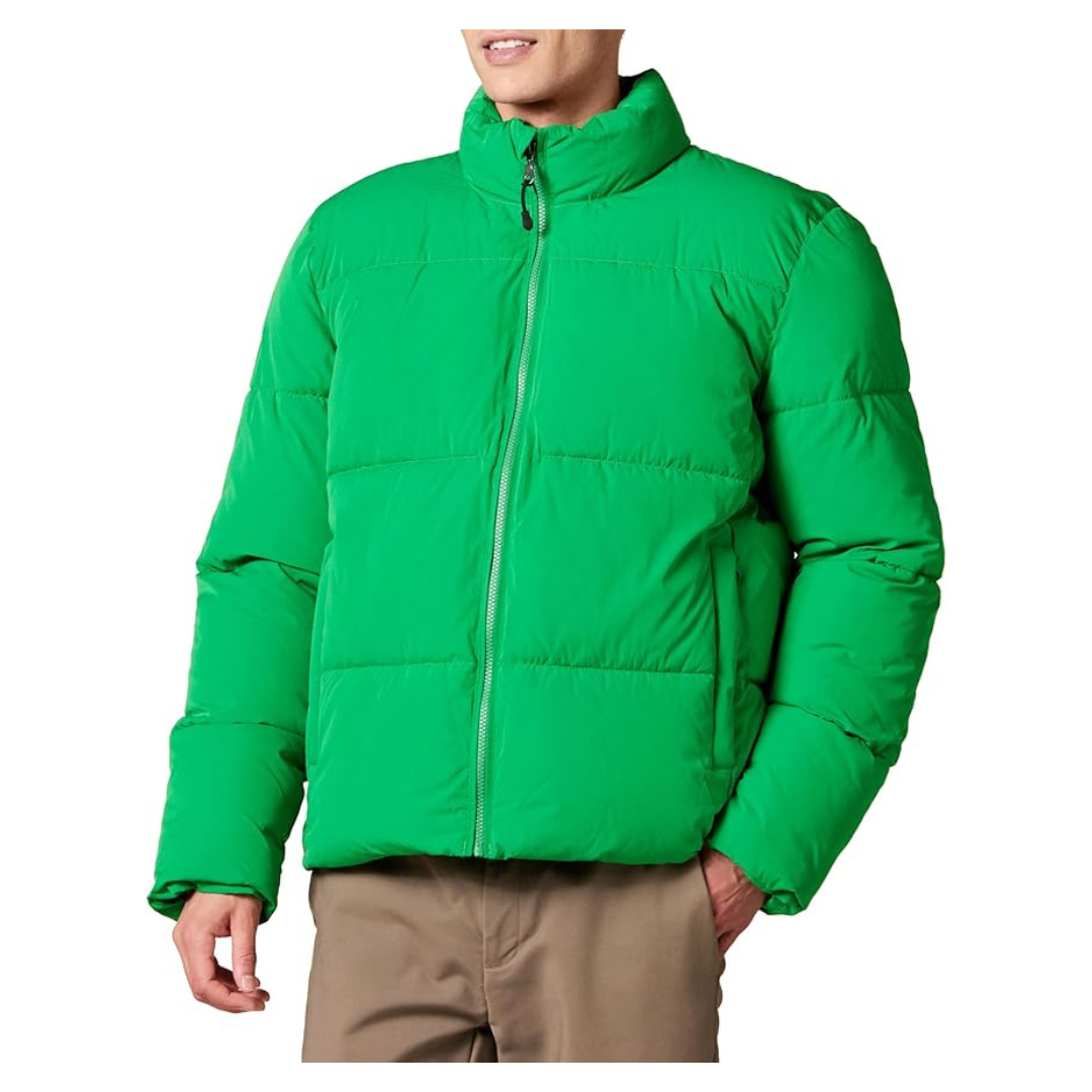 Amazon Essentials Men's Mock Neck Puffer Jacket