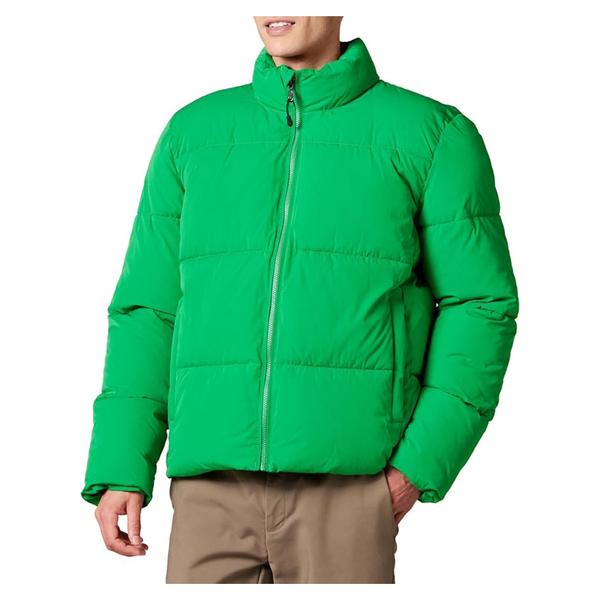 Amazon Essentials Men's Mock Neck Puffer Jacket