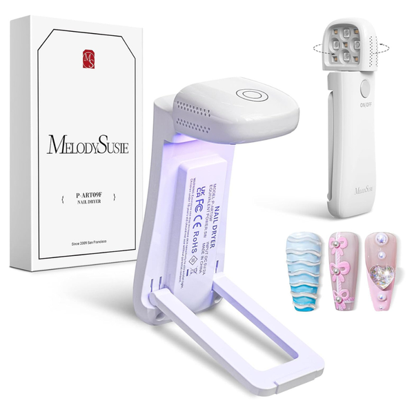 Cordless Foldable UV Nail Lamp, 2-in-1 Curing (3 Colors)