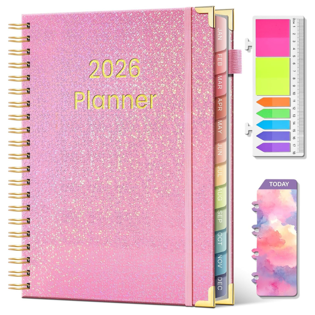 2026 Hardcover Weekly & Monthly Planner (8.5" x 11")