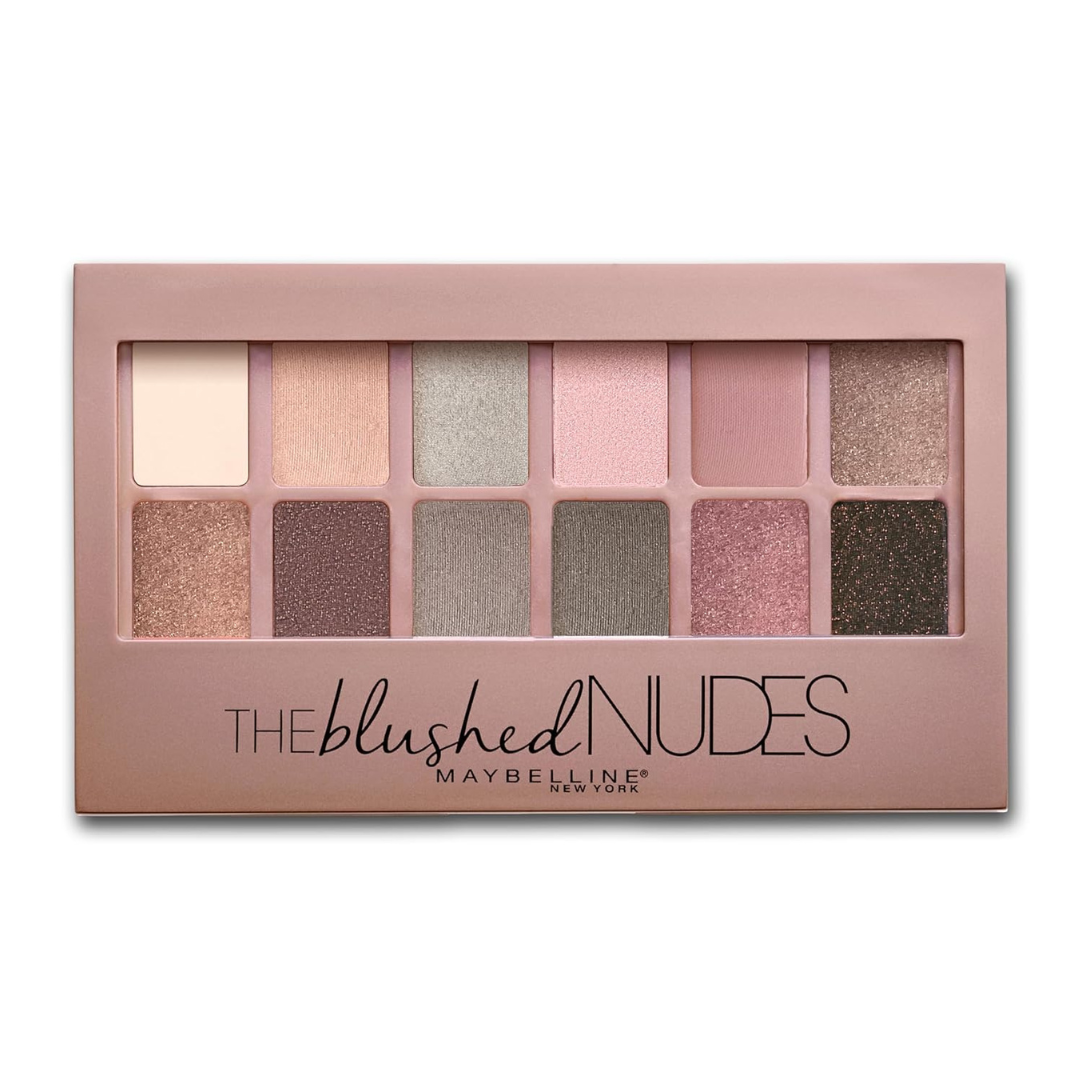 12-Color Maybelline The Blushed Nudes Eyeshadow Makeup Palette