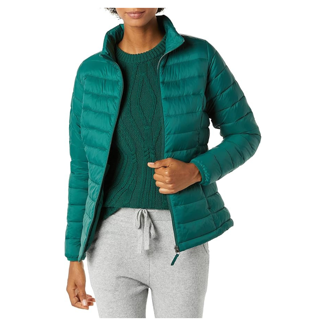 Amazon Essentials Women's Packable Puffer Jacket