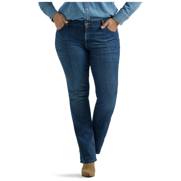 Lee Women's Legendary Mid Rise Bootcut Jeans
