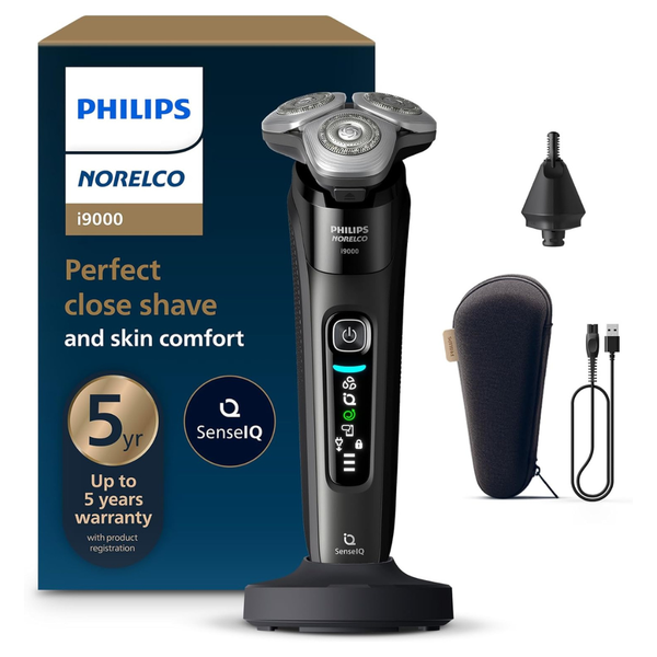 Philips Norelco i9000 Wet & Dry Electric Shaver w/ SenseIQ Technology