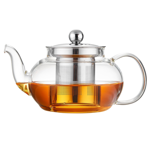 Glass Teapot With Removable Infuser