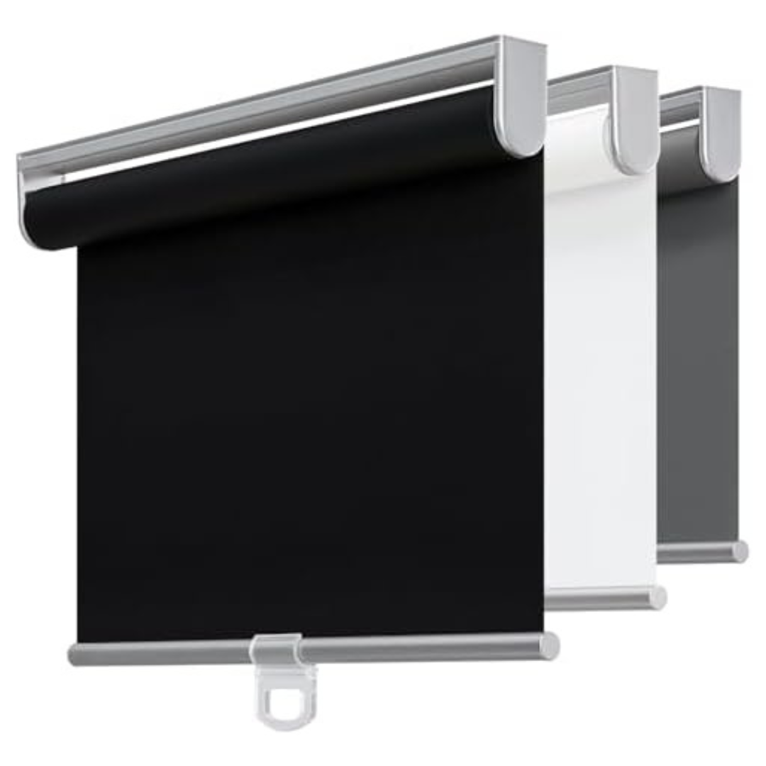 UV Protection 100% Blackout Roller Shades (14" W x 72" H)