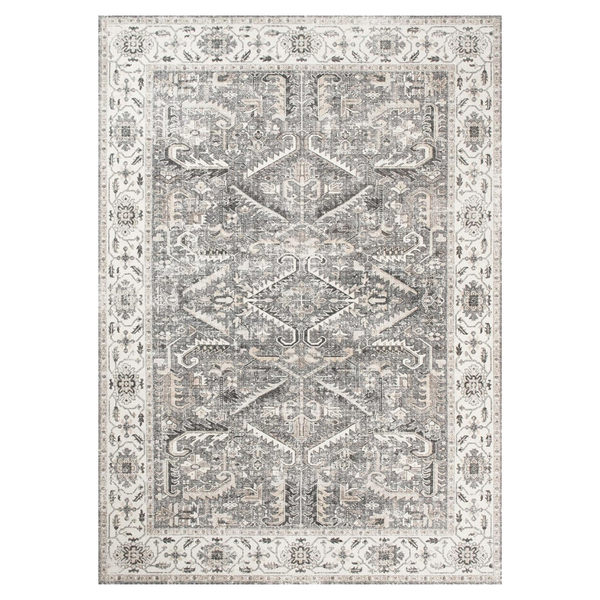 5' x 7' Non-Slip Washable Soft Large Vintage Rug