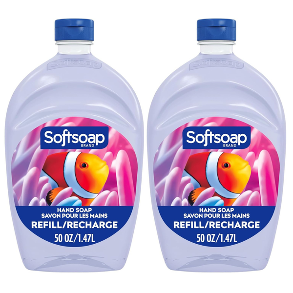 2-Pack 50-Oz Softsoap Clear Liquid Hand Soap Refill