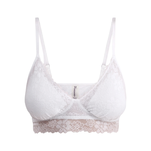 No Boundaries Women's Contour Floral Lace Bralette (Various)
