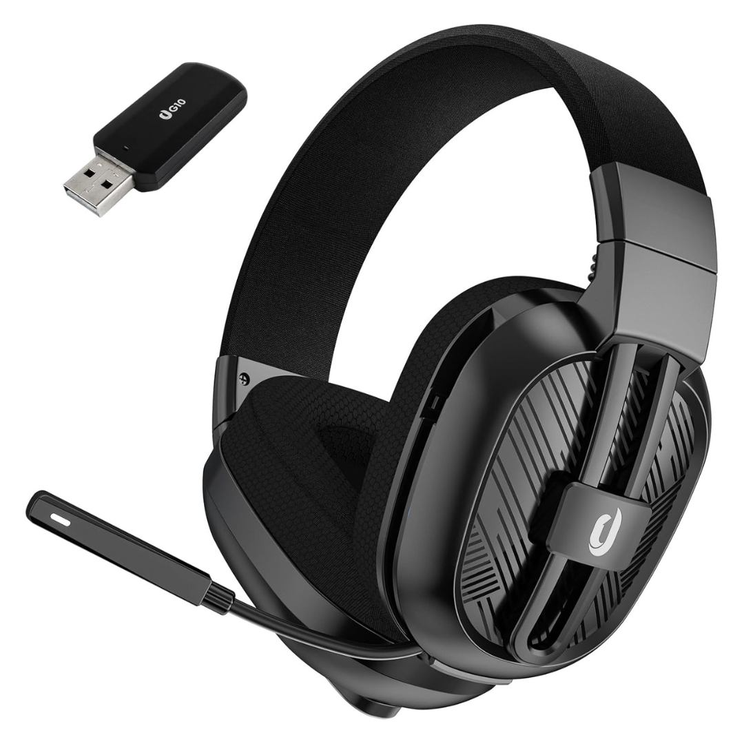 2.4GHz Bluetooth 5.3 Gaming Headset With Microphone