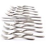 20-Piece Knork Silverware Matte Cutlery Stainless Steel Cutlery Set