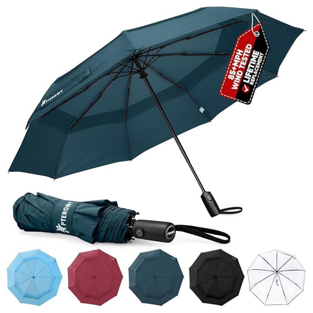 Durable Windproof Compact Travel Umbrella