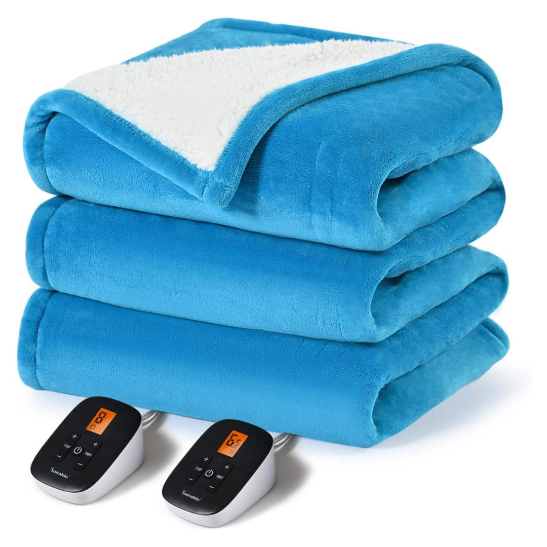 100 x 90" King Electric Heated Blanket