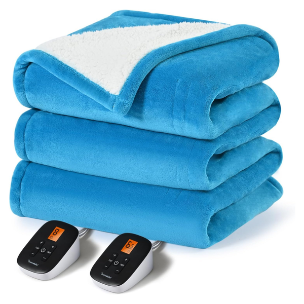 100 x 90" King Electric Heated Blanket