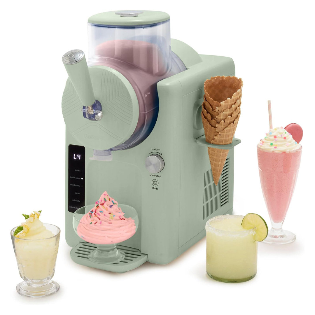 GreenPan Frost Ice Cream & Slushie Maker With 6-Modes & 7-Textures