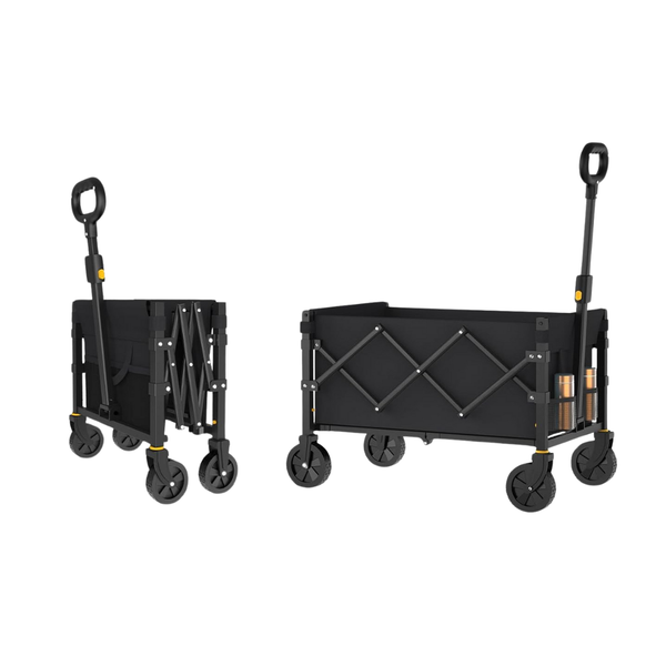 360lbs Portable Foldable Collapsible Wagon Cart With Wheels