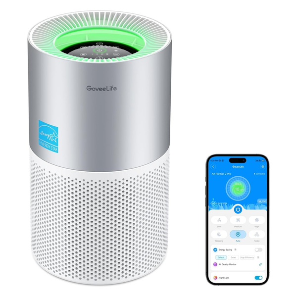 GoveeLife PM2.5 Sensor Smart Air Purifiers With App & Alexa Control