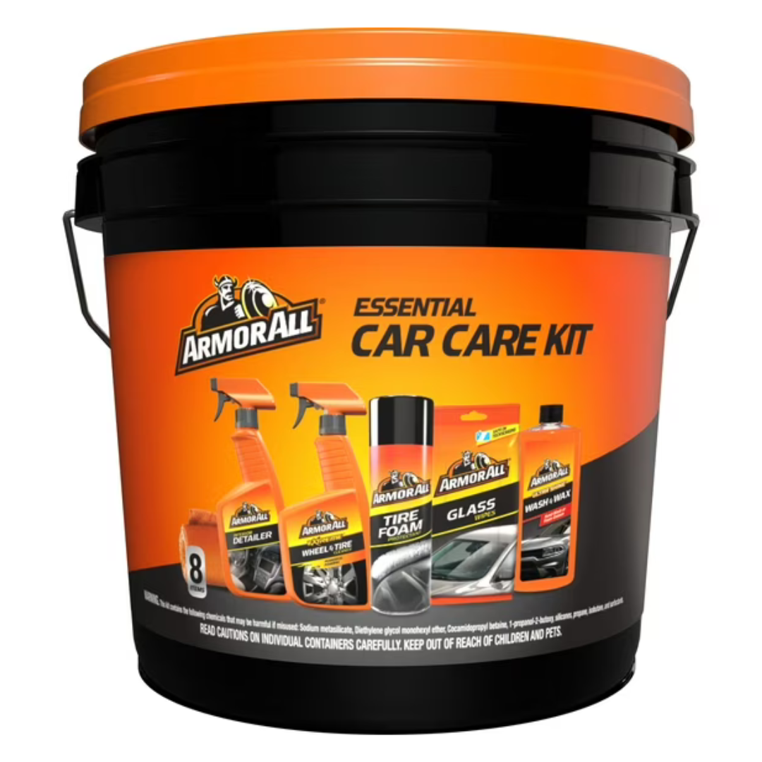Armor All 8-Piece Essential Car Care Kit